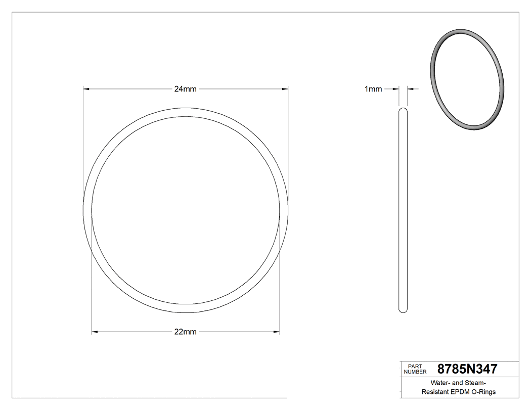 Technical drawing - 8785N347